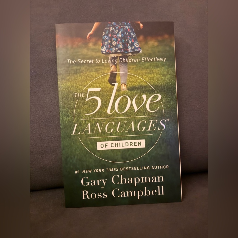 The 5 love languages of Children parenting book #1 best selling book
